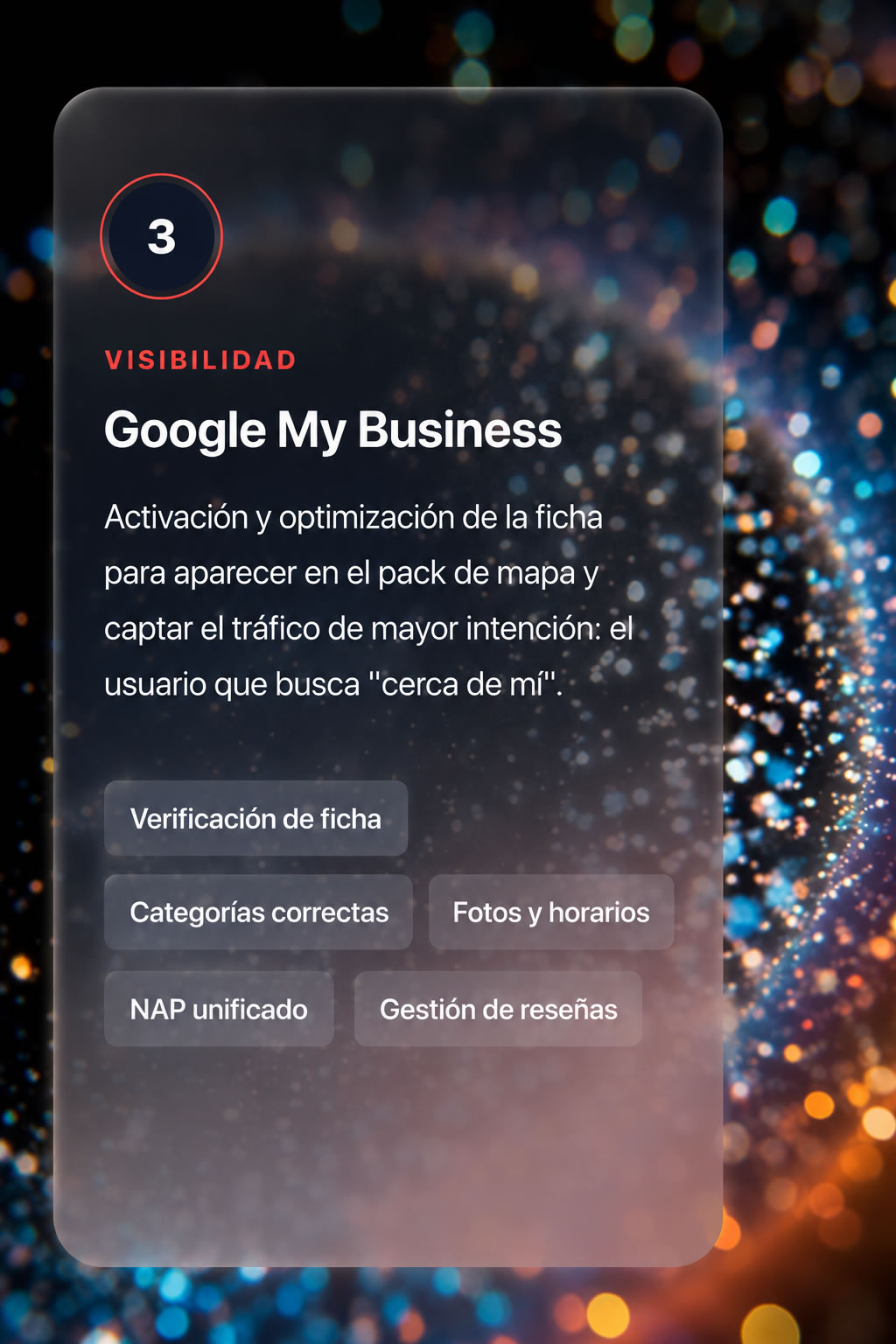 Google My Business y ficha local optimizada